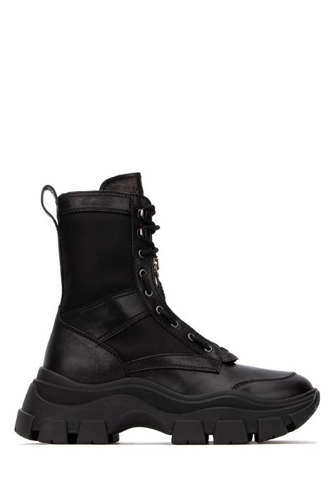 prada chunky sole combat boots dupe